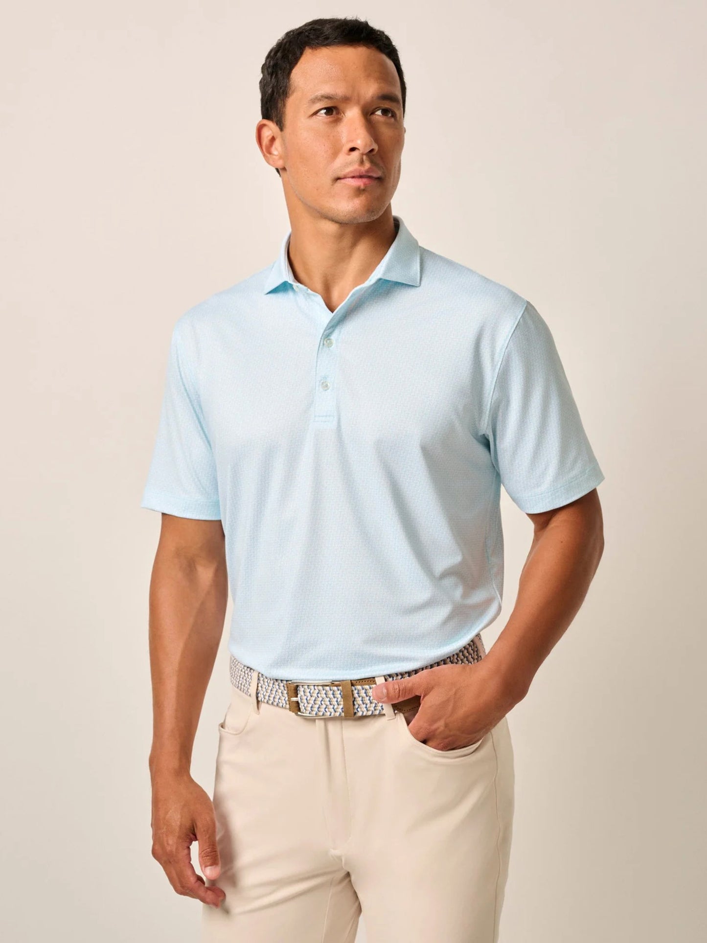 Johnnie-O Men's Island Times Performance Jersey Polo