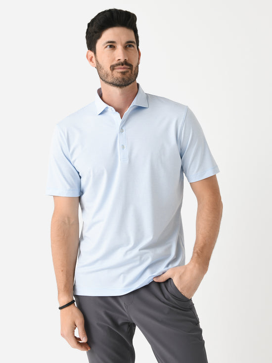 Johnnie-O Men's Lyndon Striped Prep-Formance Jersey Polo – saintbernard.com