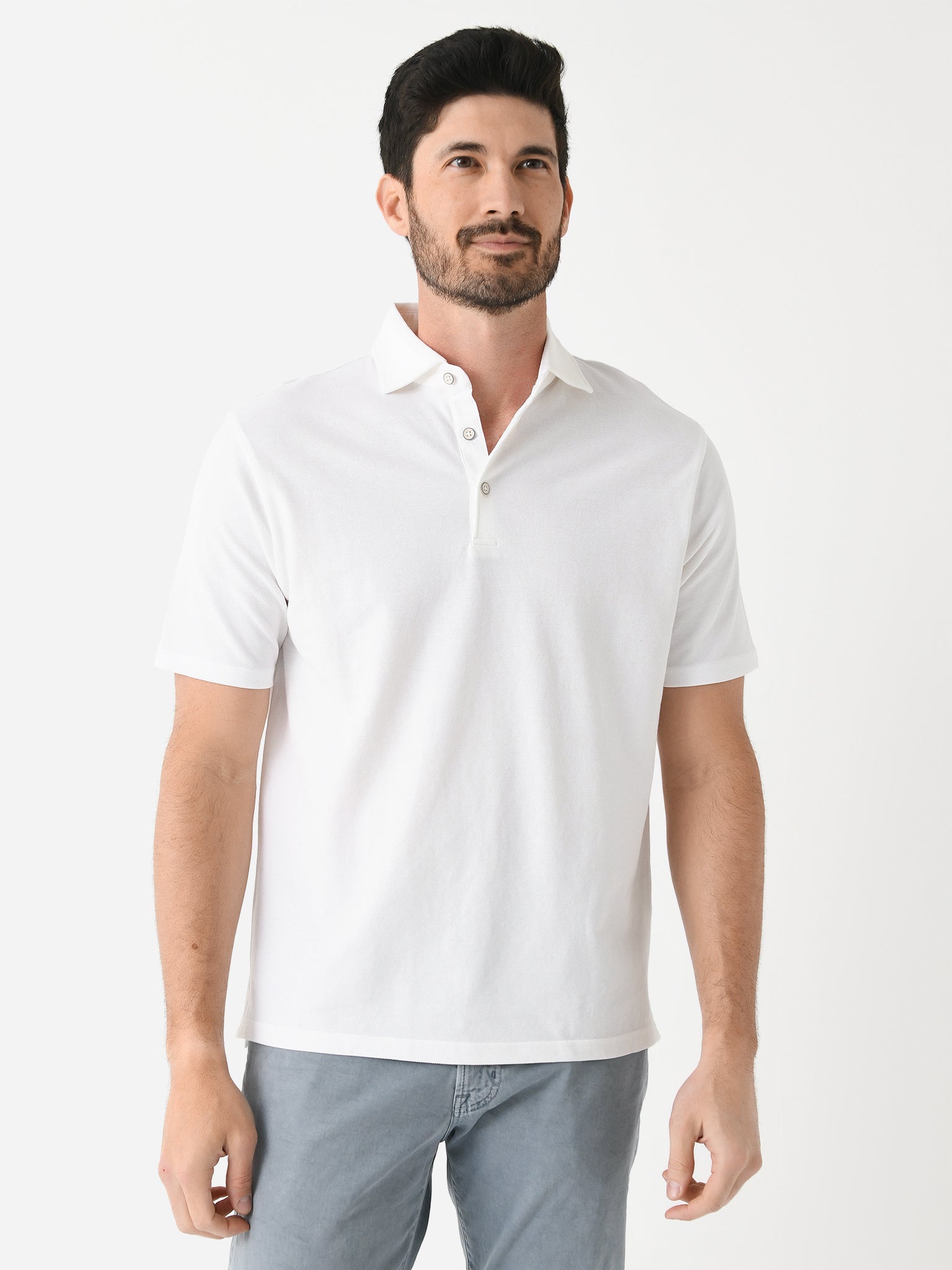 Johnnie-O Men's Shoreline Piqué Polo – saintbernard.com