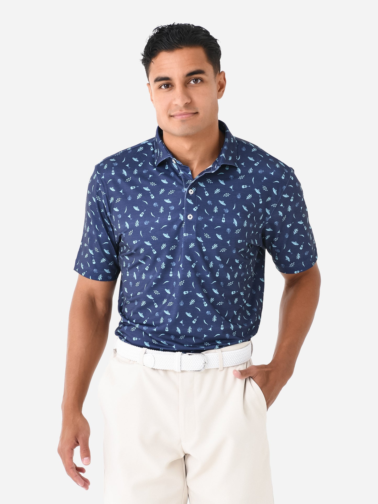 Johnnie-O Men's Tex Mex Prep-Formance Polo – saintbernard.com