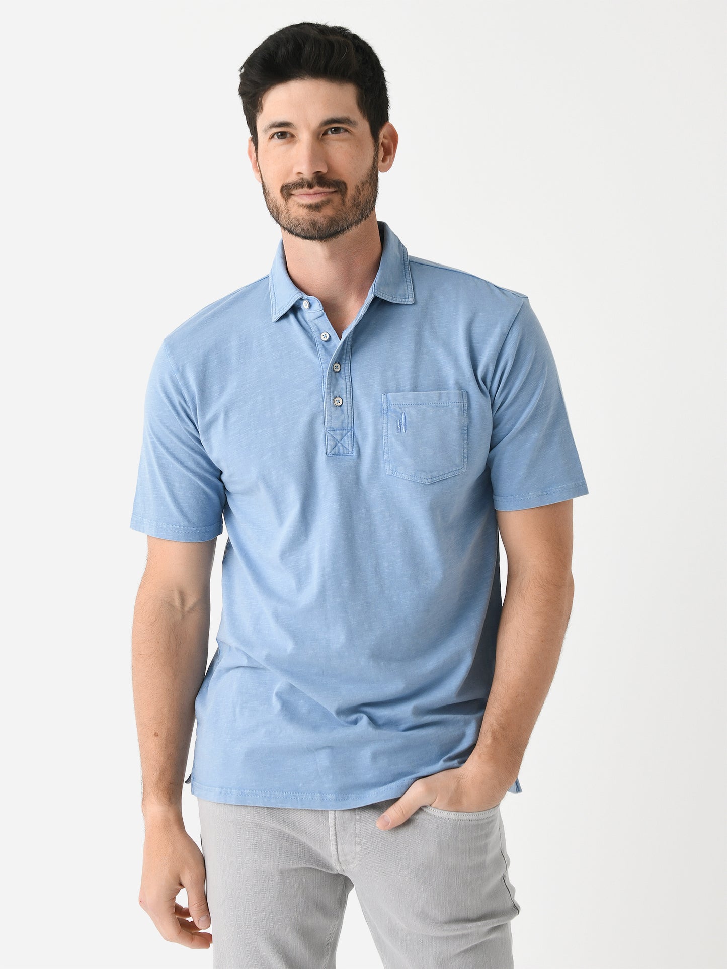 Johnnie-O Men's Coastal Wash Original 4-Button Polo