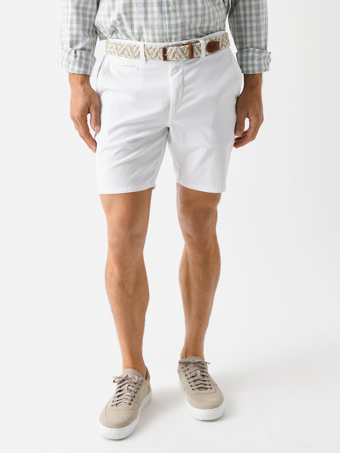 Johnnie-O Men's Nassau Cotton Blend Short