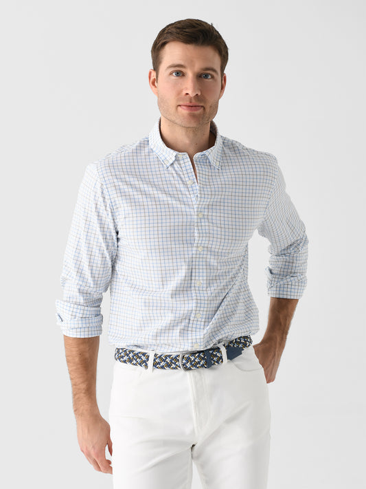 Johnnie-O Men's Paddock Performance Button-Down Shirt