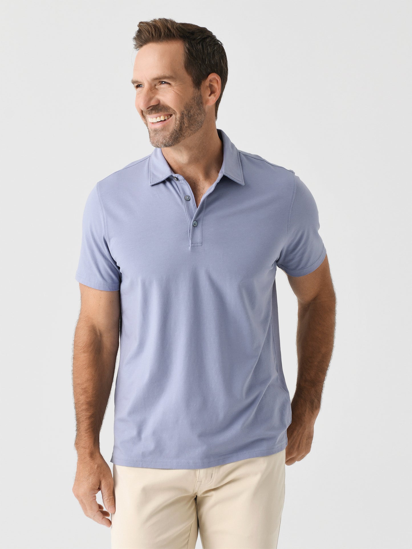 Orchard + Broome Men's Grand Pima Stretch Polo