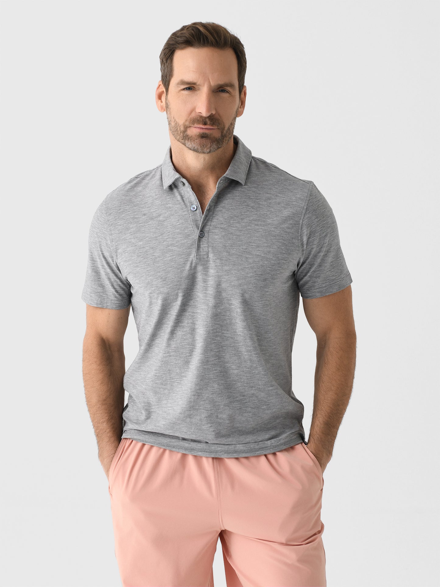 Orchard + Broome Men's Bayard Slub Polo