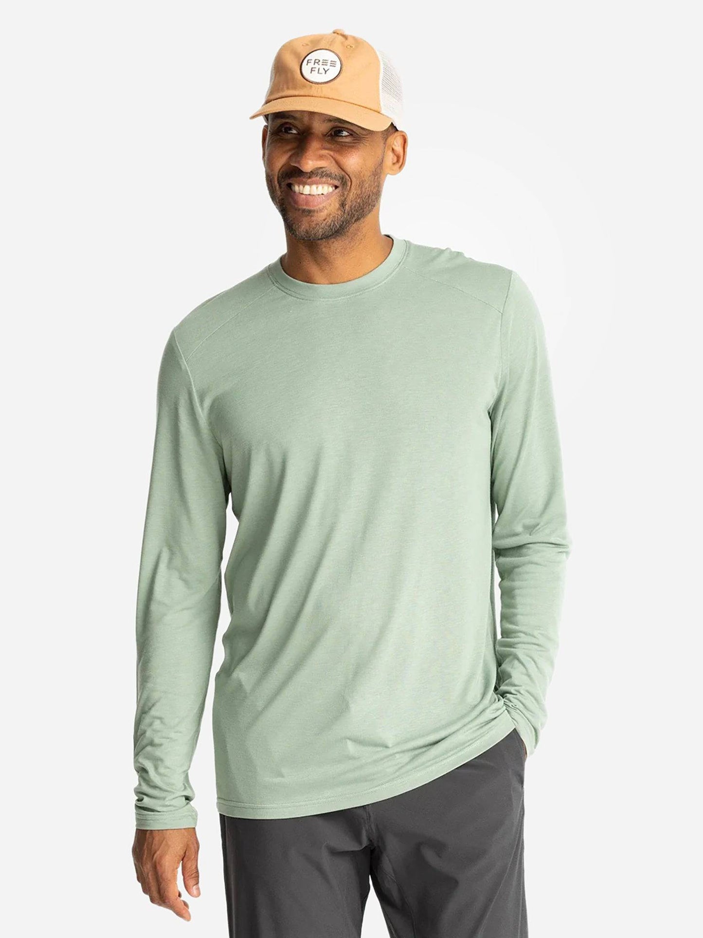 Free Fly Men's Bamboo Lightweight Long Sleeve Tee