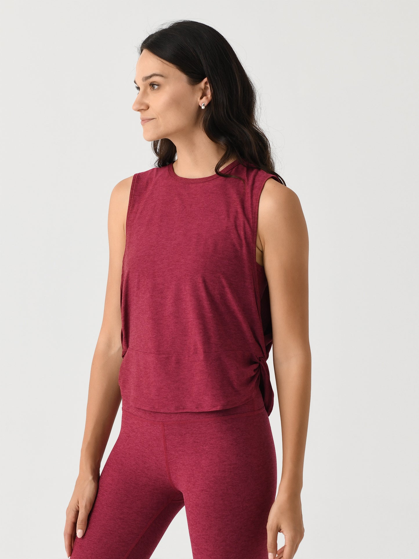 Beyond Yoga Women's Featherweight Side Note Twist Tank