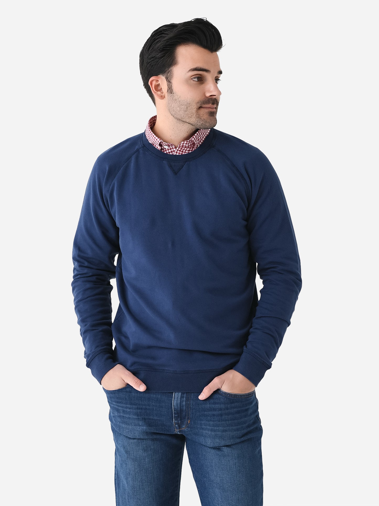 Peter Millar Crown Men's Lava Wash Garment Dyed Crew