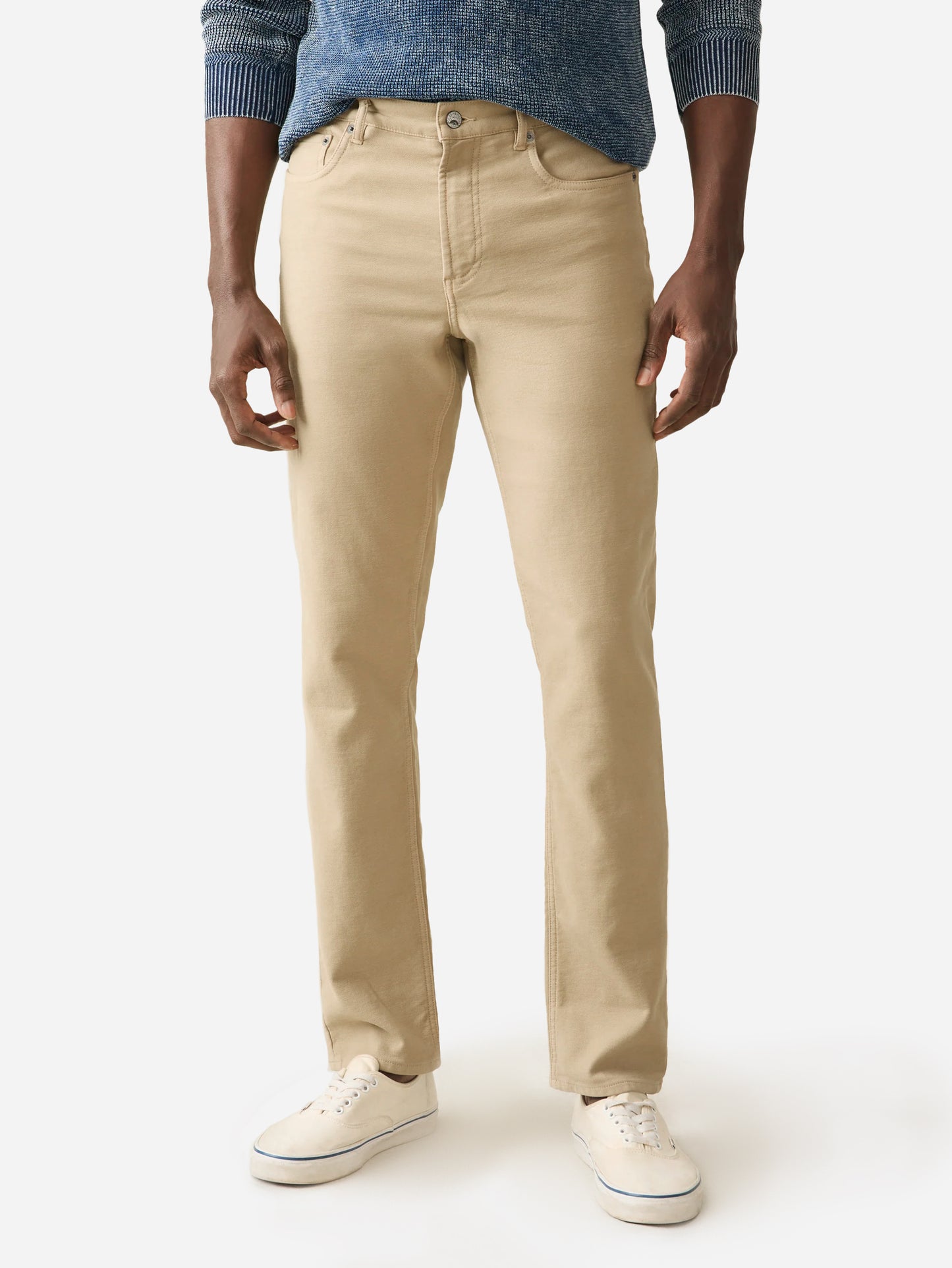 Faherty Brand Men's Stretch Terry 5-Pocket Pant