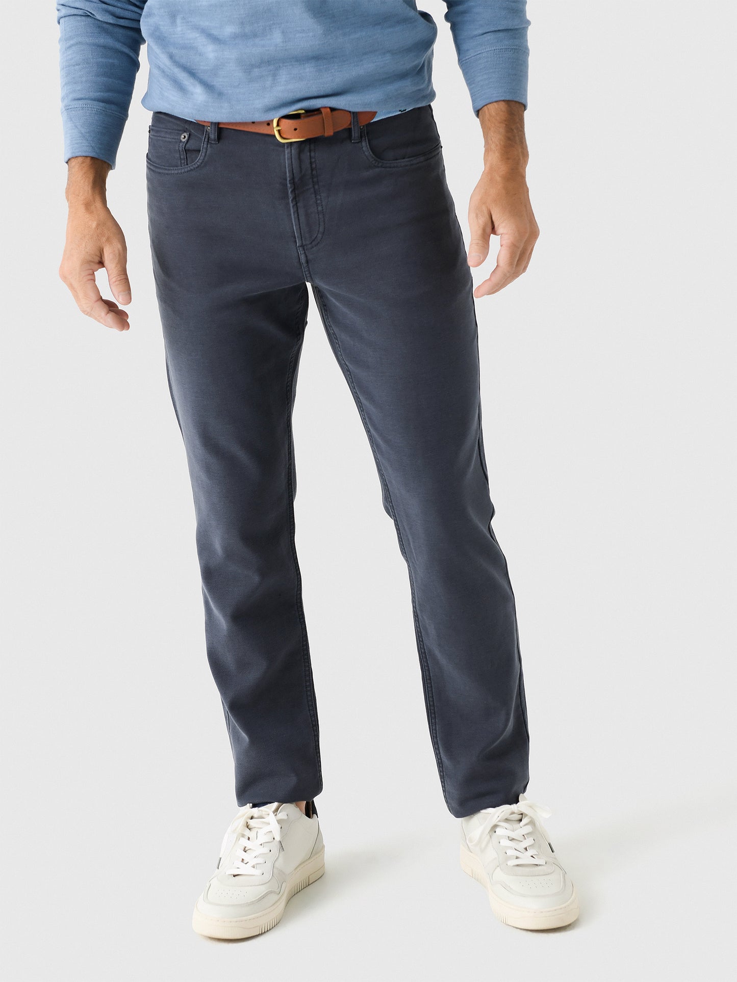 Faherty Brand Men's Stretch Terry 5-Pocket Pant