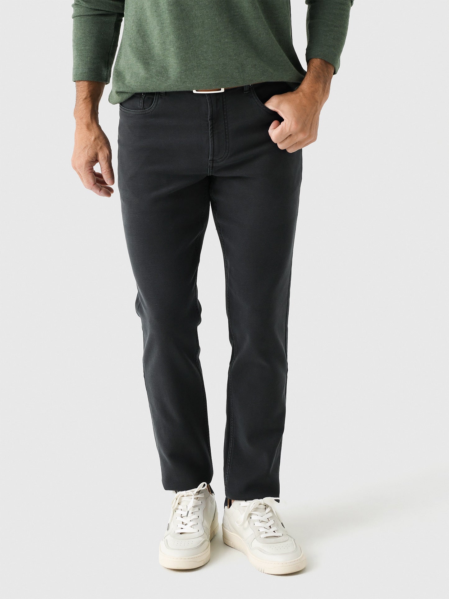 Faherty Brand Men's Stretch Terry 5-Pocket Pant