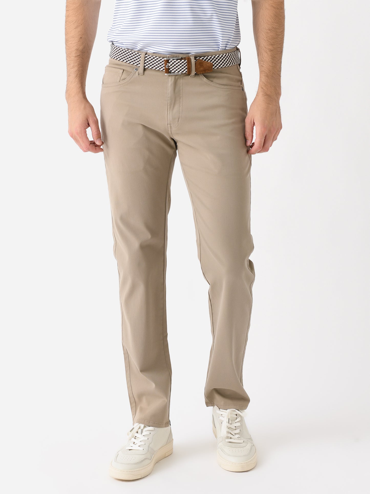 Peter Millar Crown Men's Signature Sateen Five-Pocket Pant