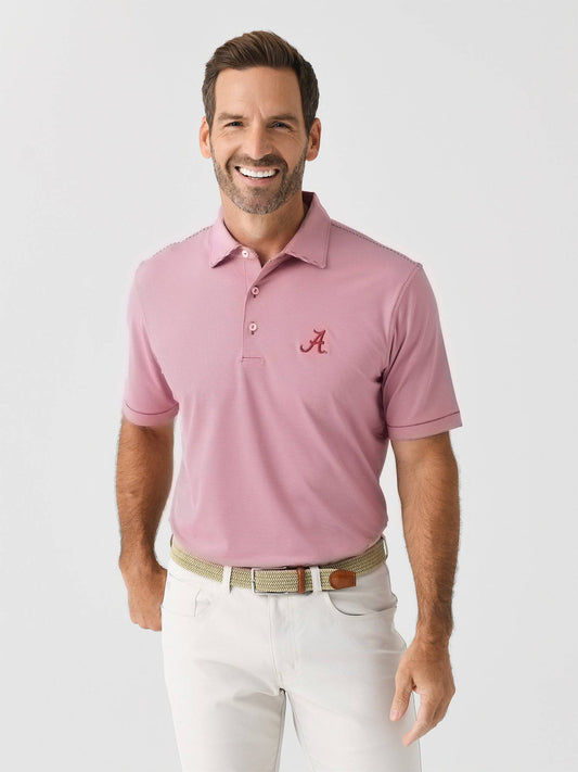 Peter Millar Collegiate Men's Jubilee Stripe Performance Jersey Polo