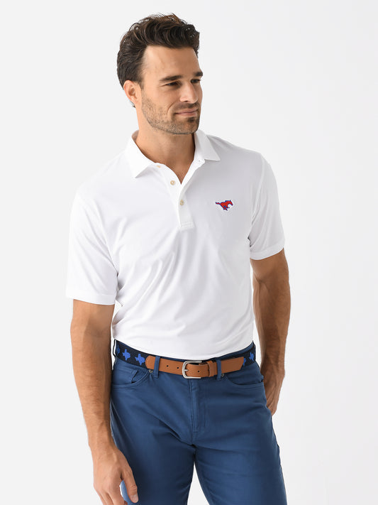 Peter Millar Collegiate Men's Solid Performance Jersey Polo