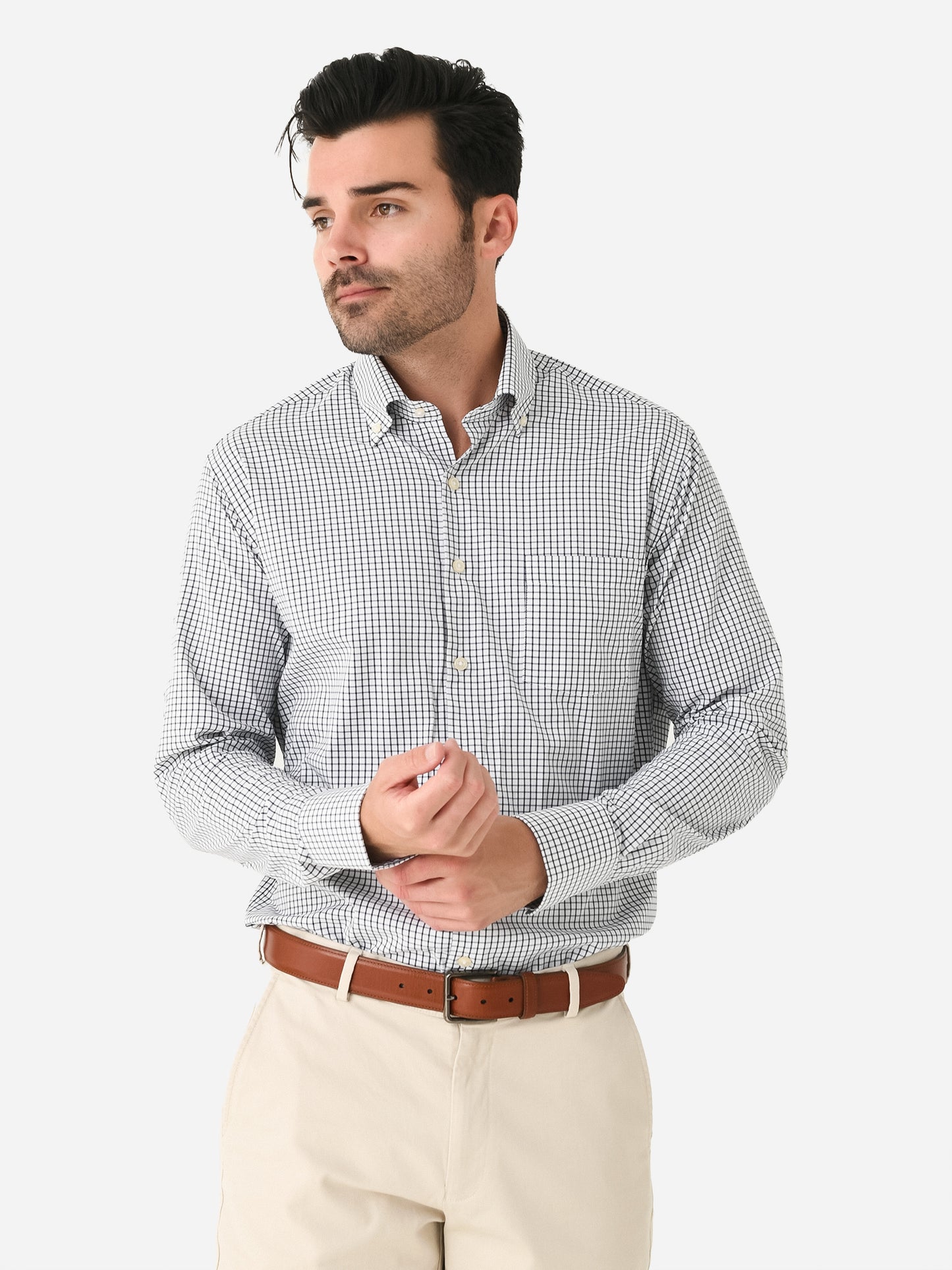 Peter Millar Crown Men's Hanford Performance Twill Sport Shirt