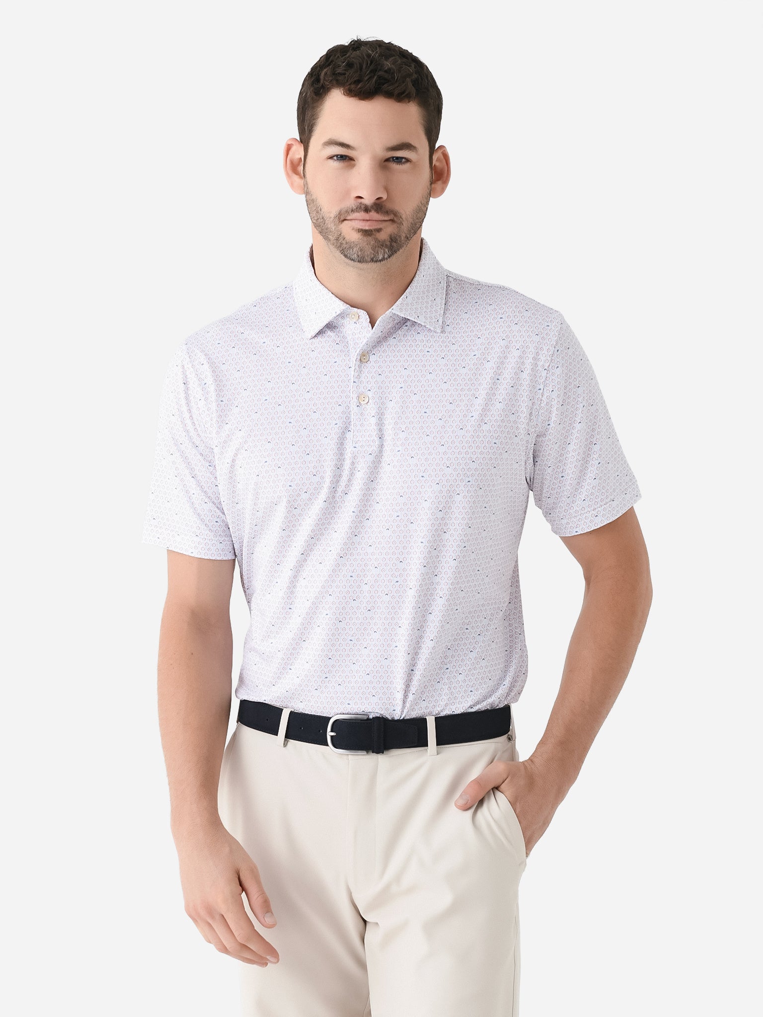 Peter Millar Crown Sport Men's Still Song Performance Jersey Polo ...