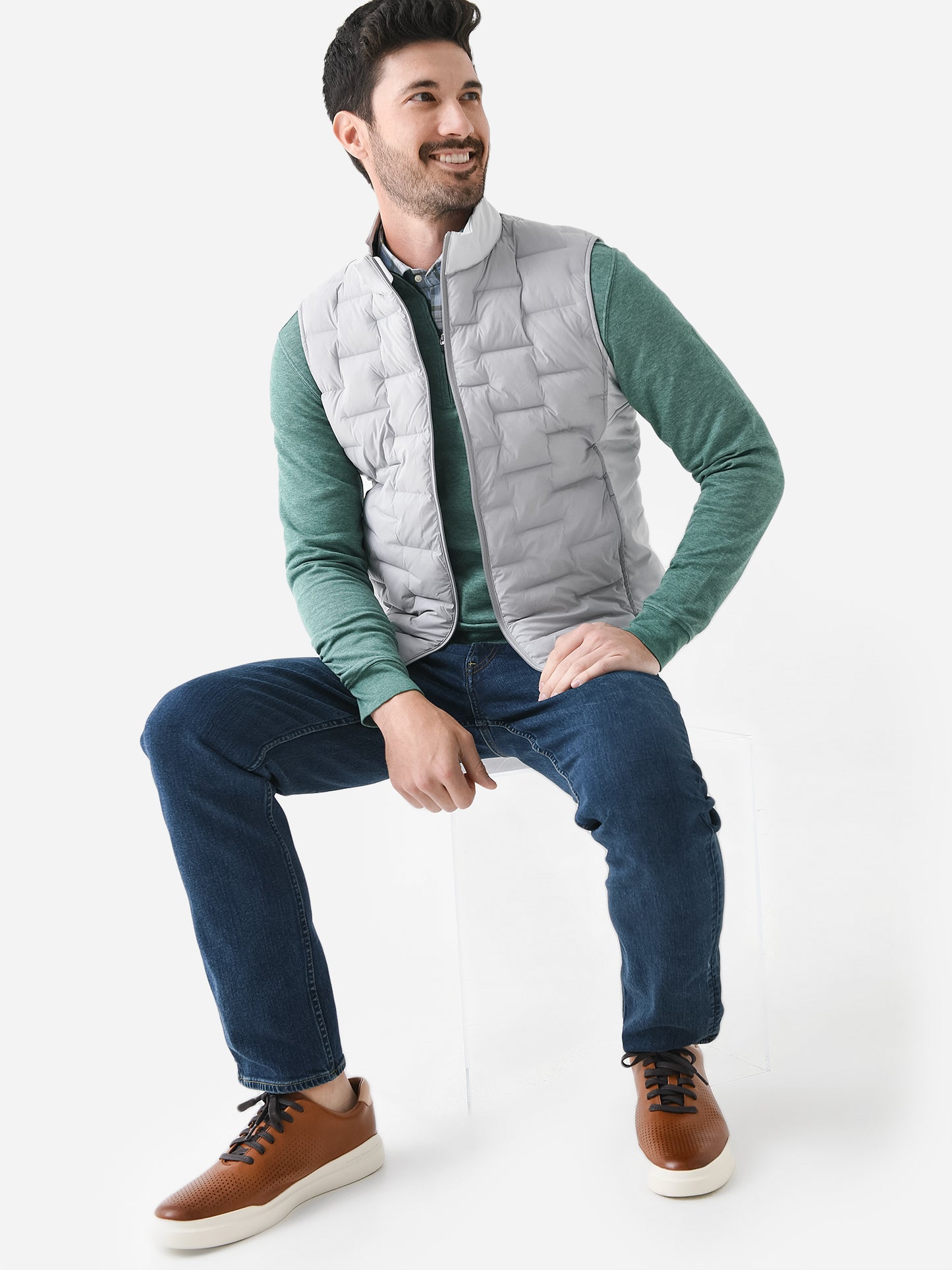 Peter Millar Crown Crafted Men's Blaze Insulated Vest