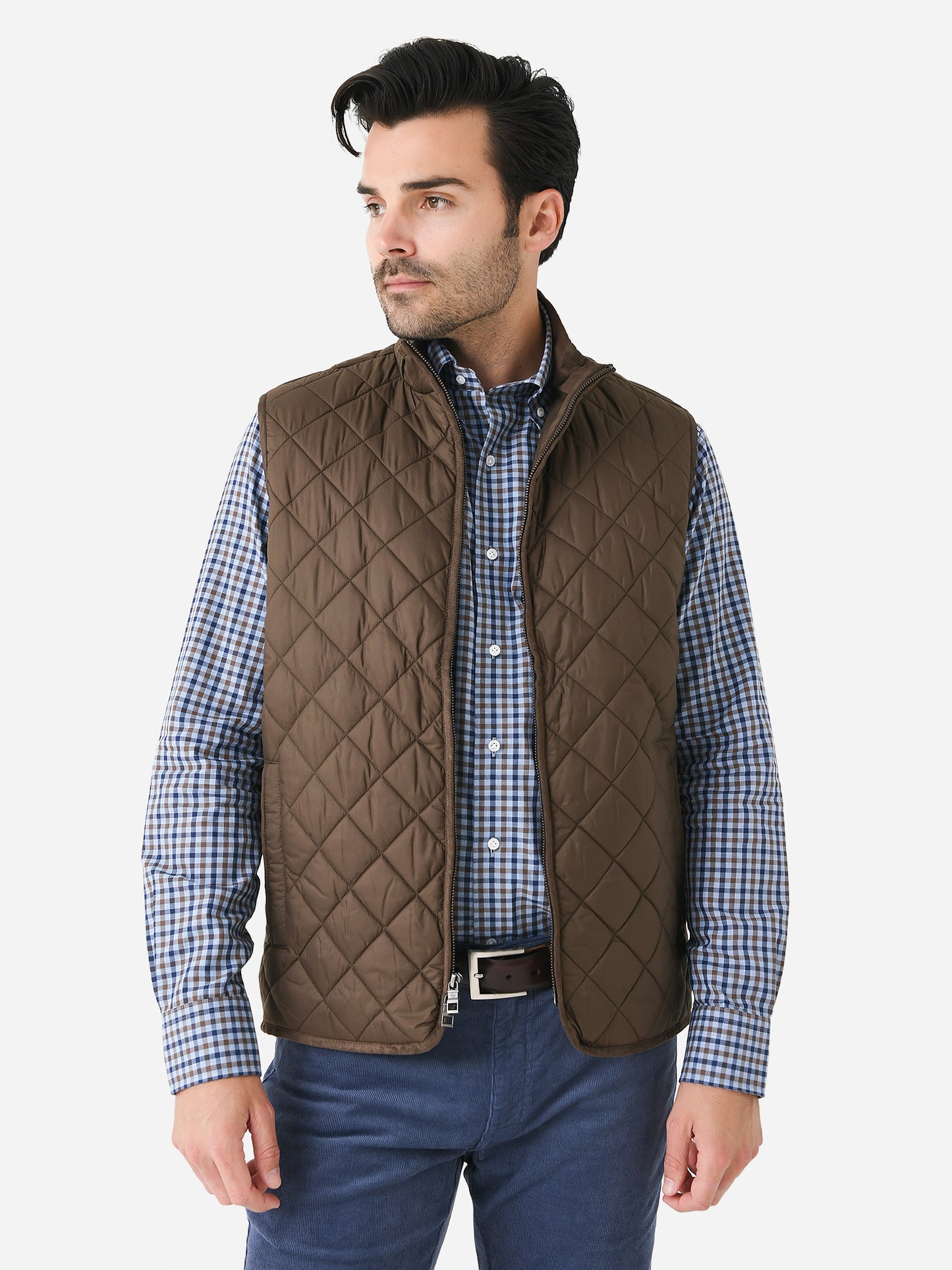 Peter Millar Crown Men's Essex Quilted Travel Vest