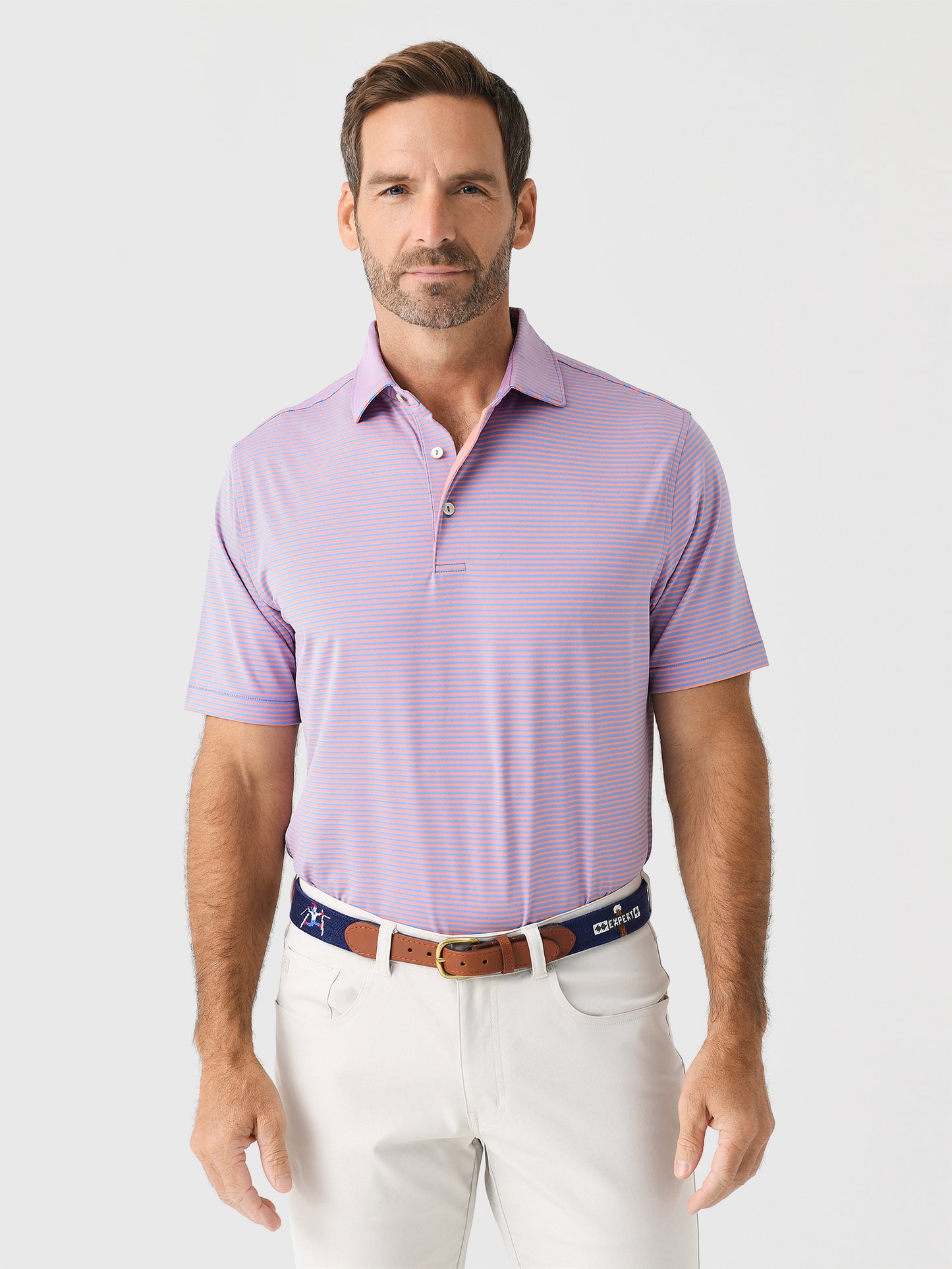 Peter Millar Crown Sport Men's Hales Performance Jersey Polo