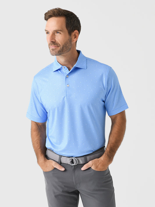 Peter Millar Crown Sport Men's North Star Performance Jersey Polo