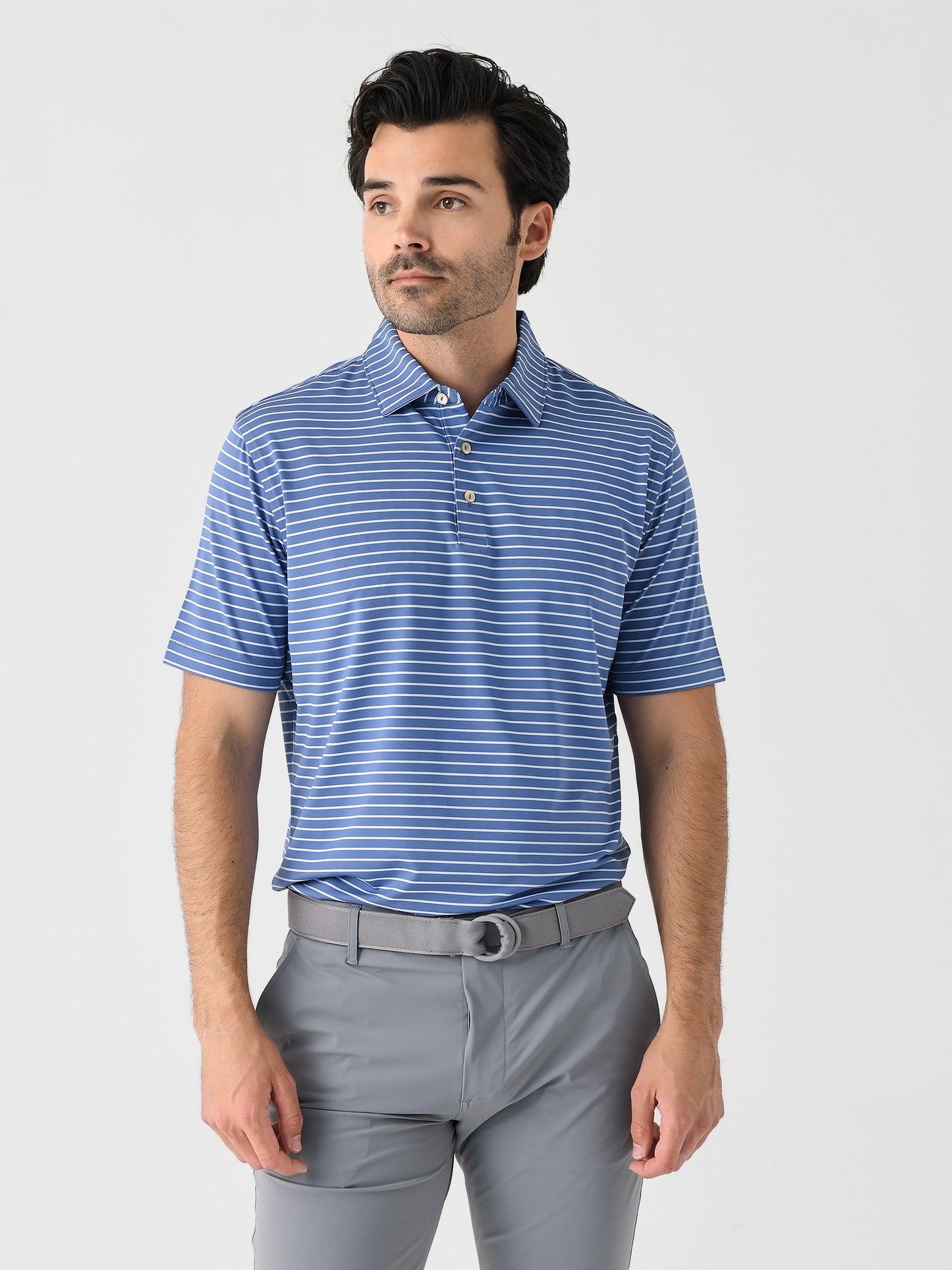 Peter Millar Crown Sport Men's Drum Performance Polo