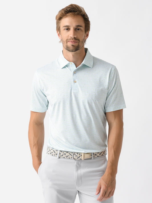 Peter Millar Crown Sport Men's The Bees Knees Performance Jersey Polo