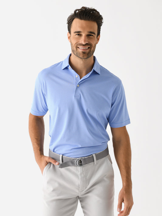 Peter Millar Crown Sport Men's Grace Performance Mesh Polo