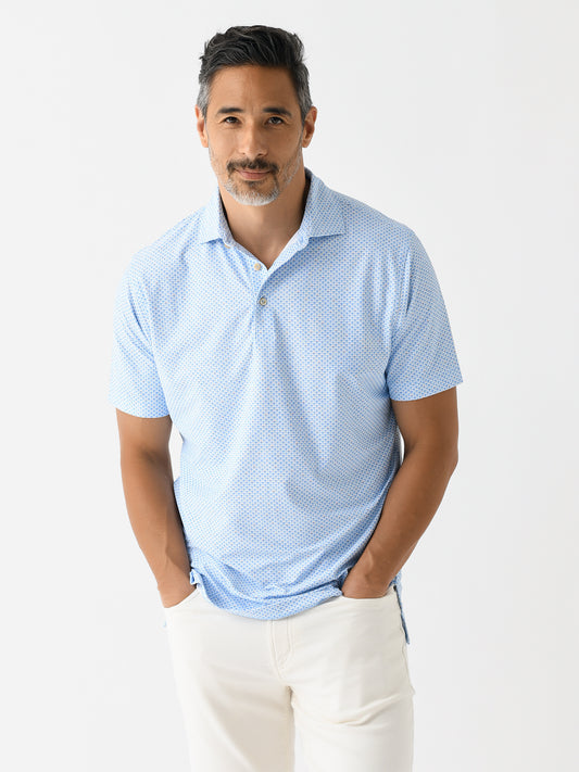 Peter Millar Crown Sport Men's Grill And Chill Performance Mesh Polo