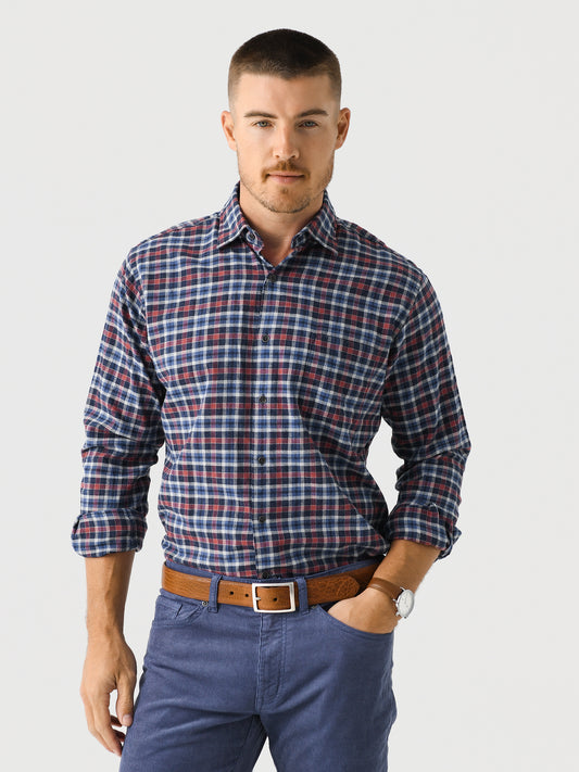 Peter Millar Crown Men's Gander Cotton Sport Shirt