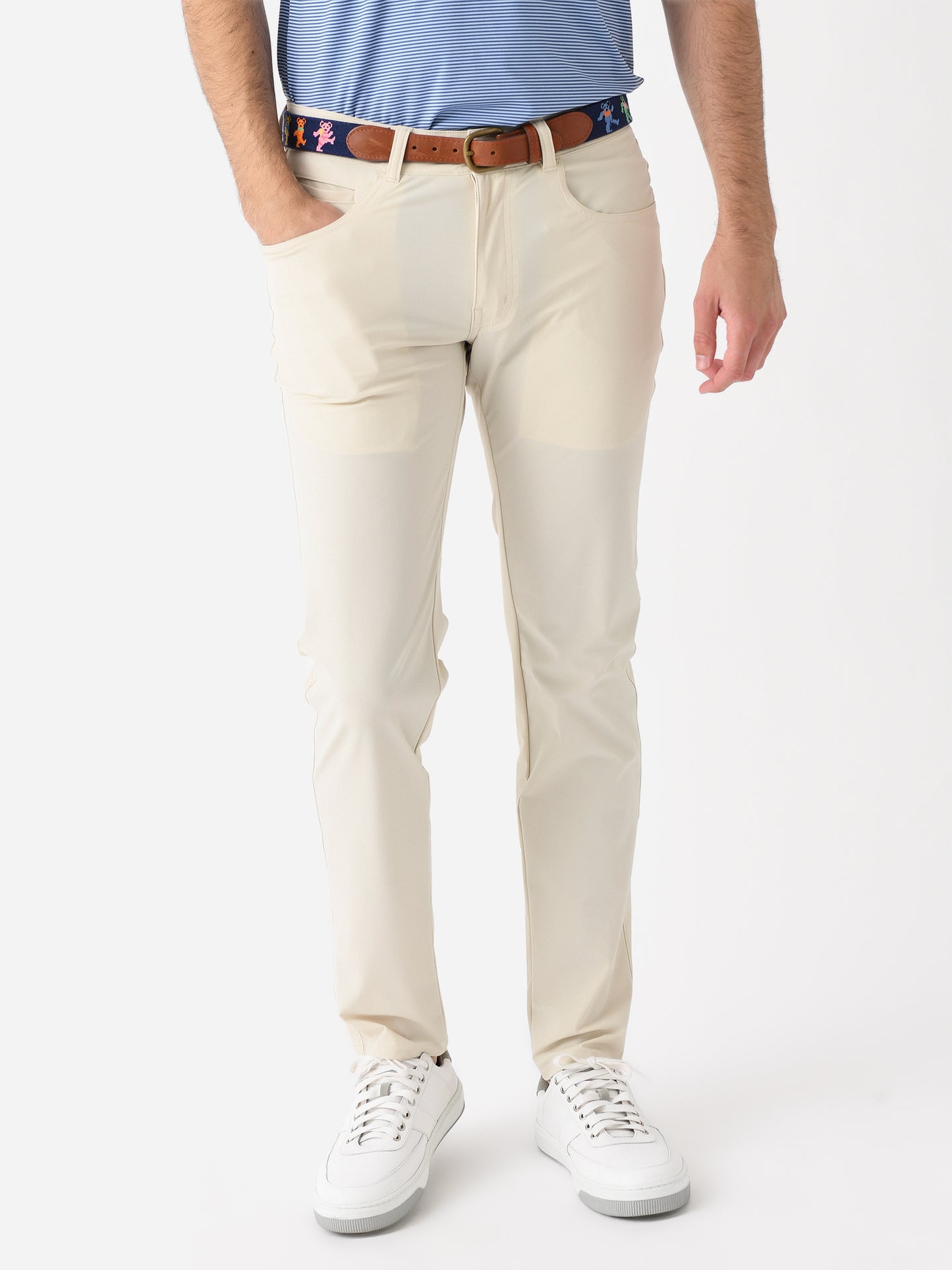 Peter Millar Crown Crafted Men's Bingham Performance Five-Pocket Pant