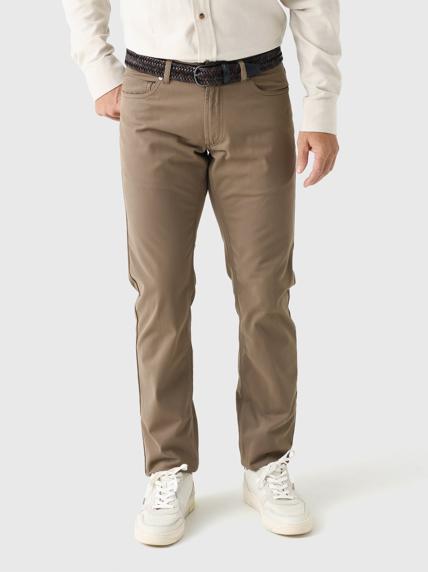 Peter Millar Crown Crafted Men's Delvin Twill Five-Pocket Pant