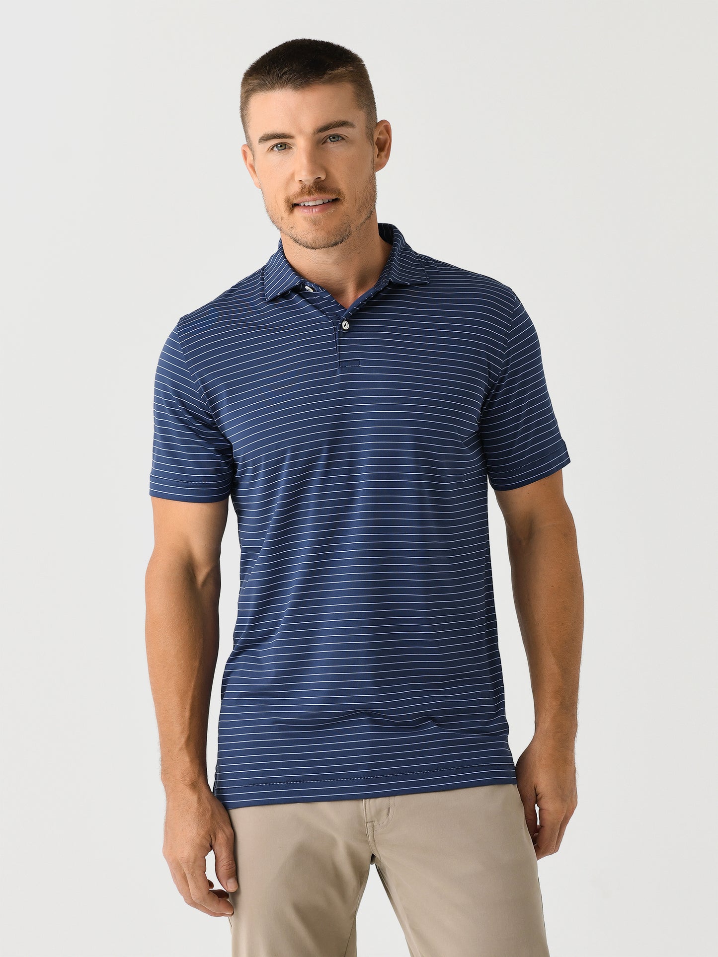 Peter Millar Crown Crafted Men's Duet Performance Jersey Polo