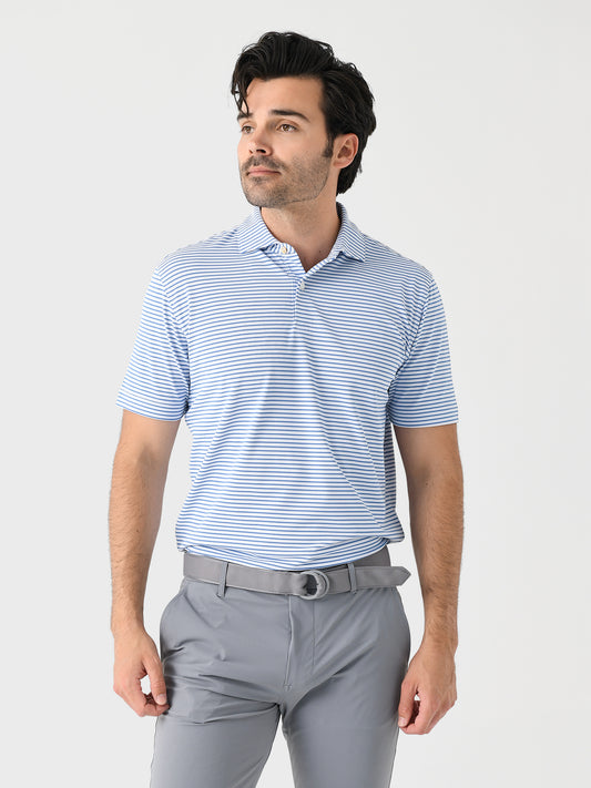 Peter Millar Crown Crafted Men's Tempo Performance Mesh Polo