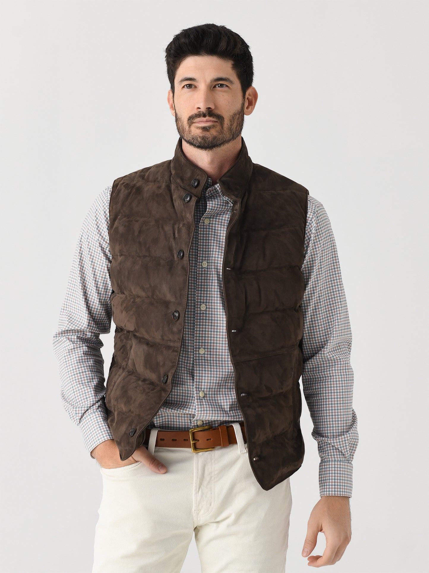 Peter Millar Crown Crafted Men's Cordova Suede Vest