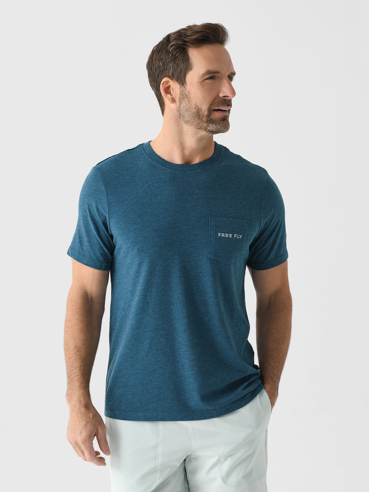 Free Fly Men's Salt And Sun Pocket Tee