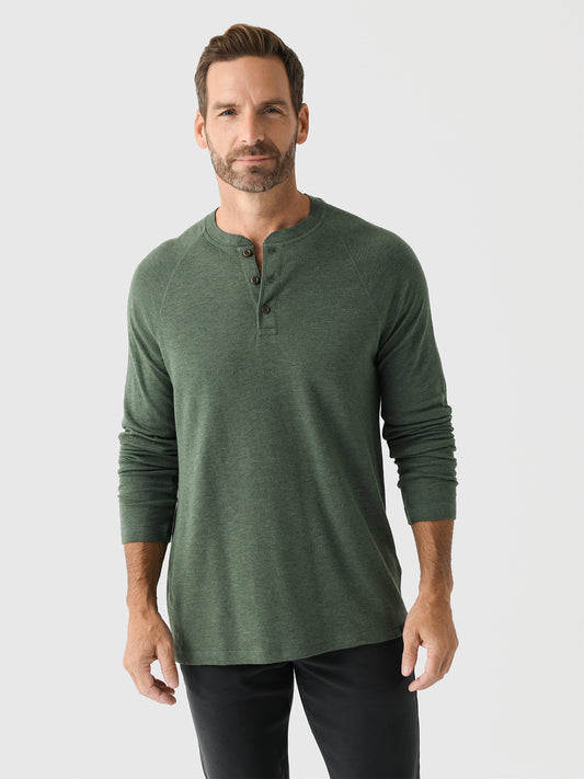 Faherty Brand Men's Long Sleeve Cloud Henley