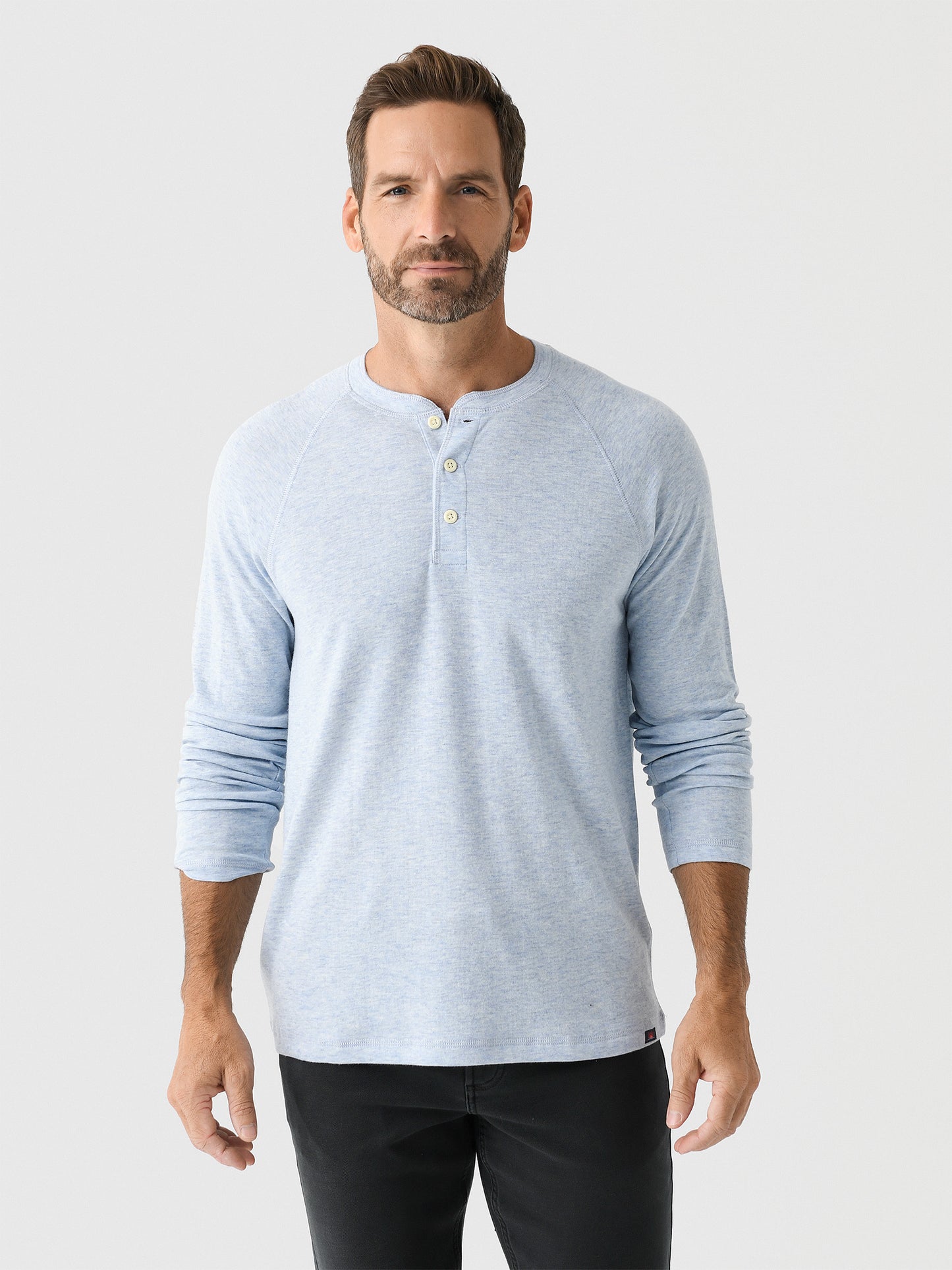 Faherty Brand Men's Long Sleeve Cloud Henley