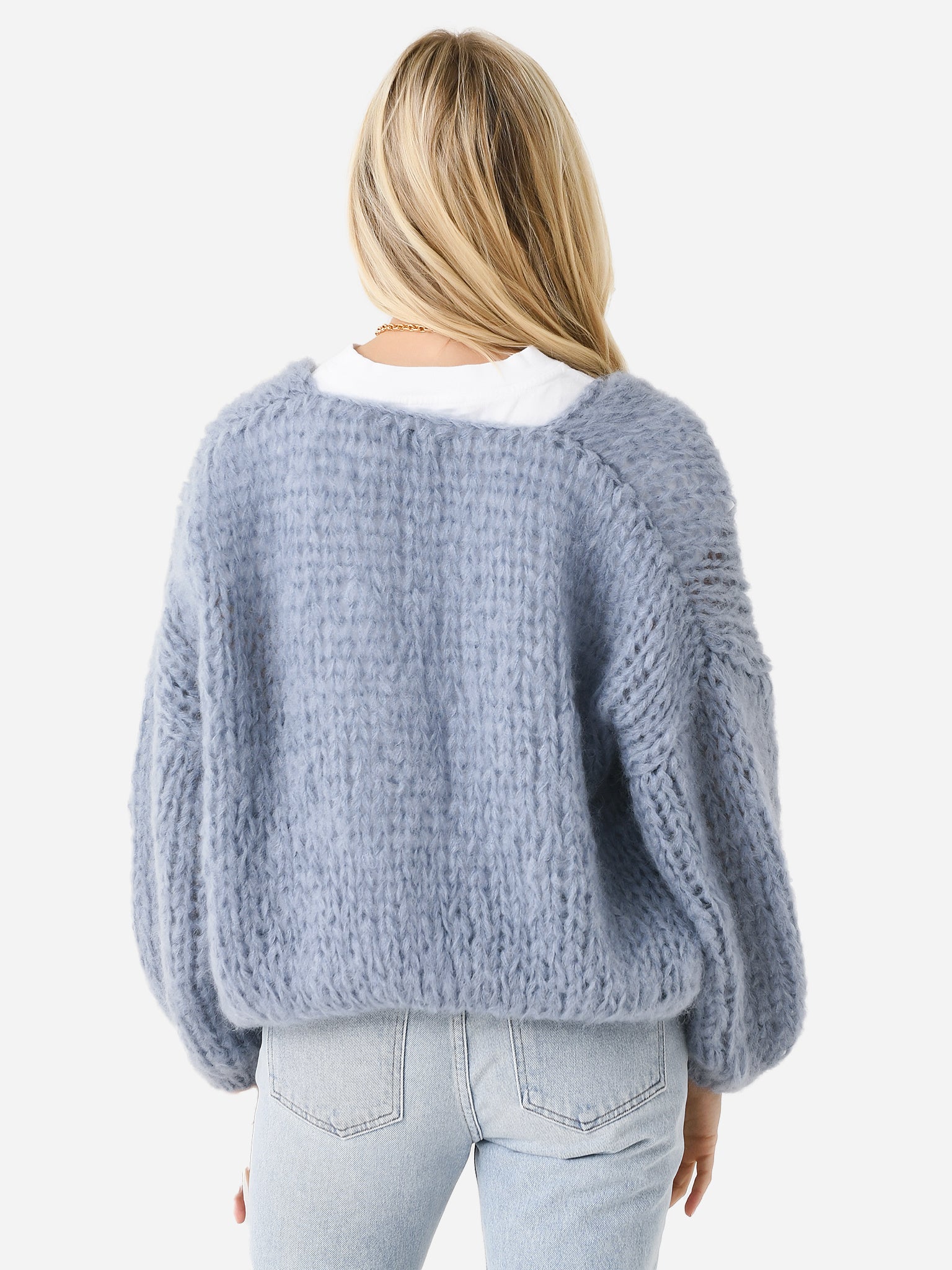 Maiami Women's Mohair Bomber Cardigan