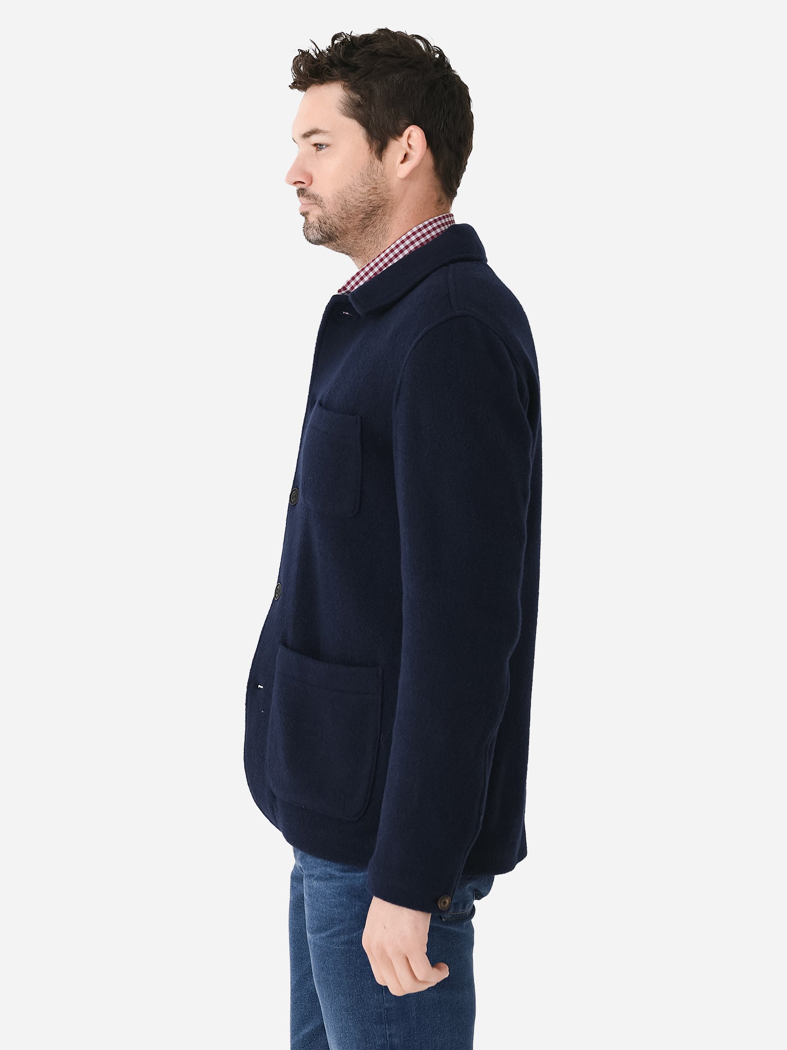 Wool chore online blazer