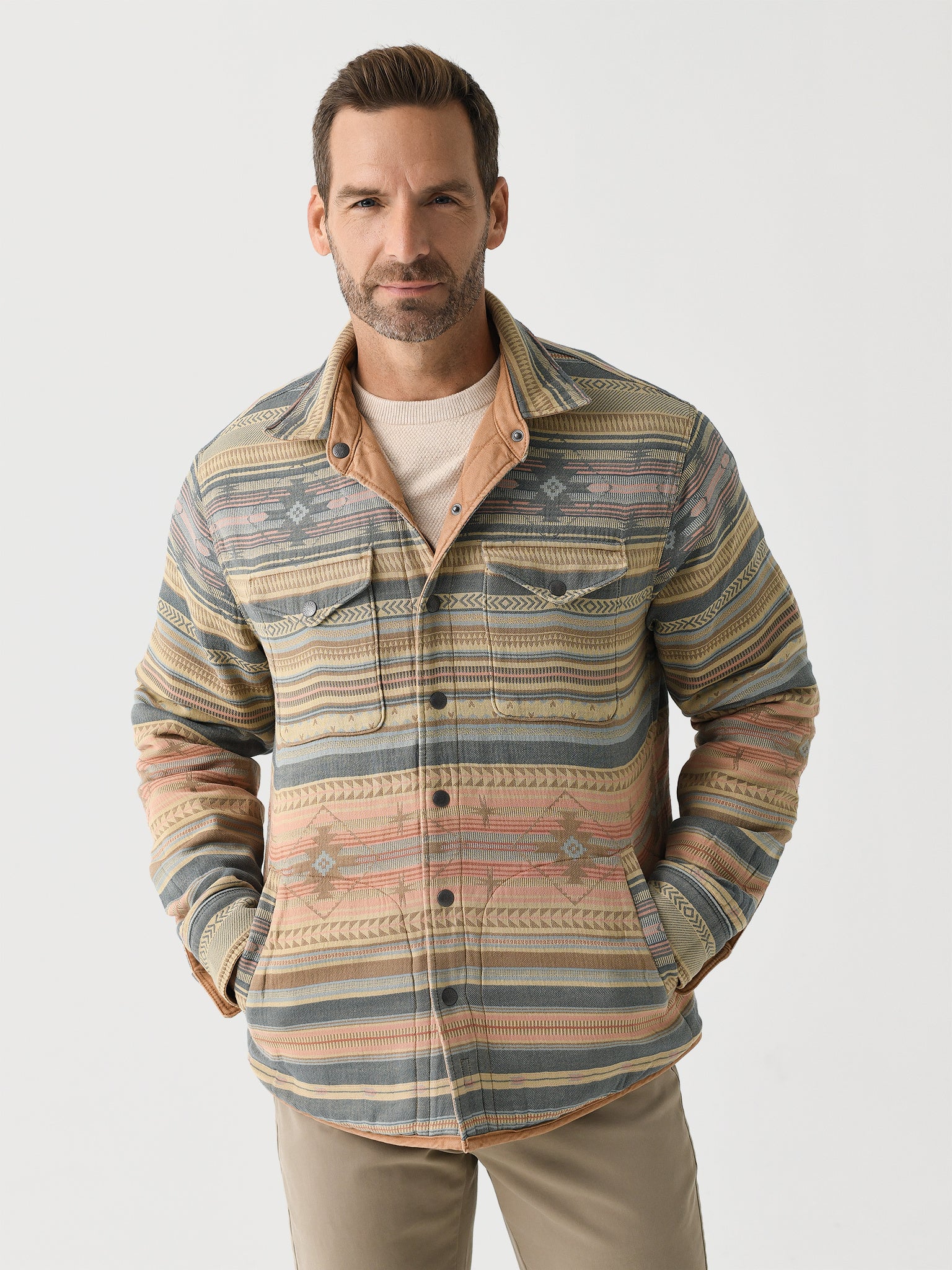 Faherty Doug Good Feather Reversible Bondi hotsell Jacket (XL)