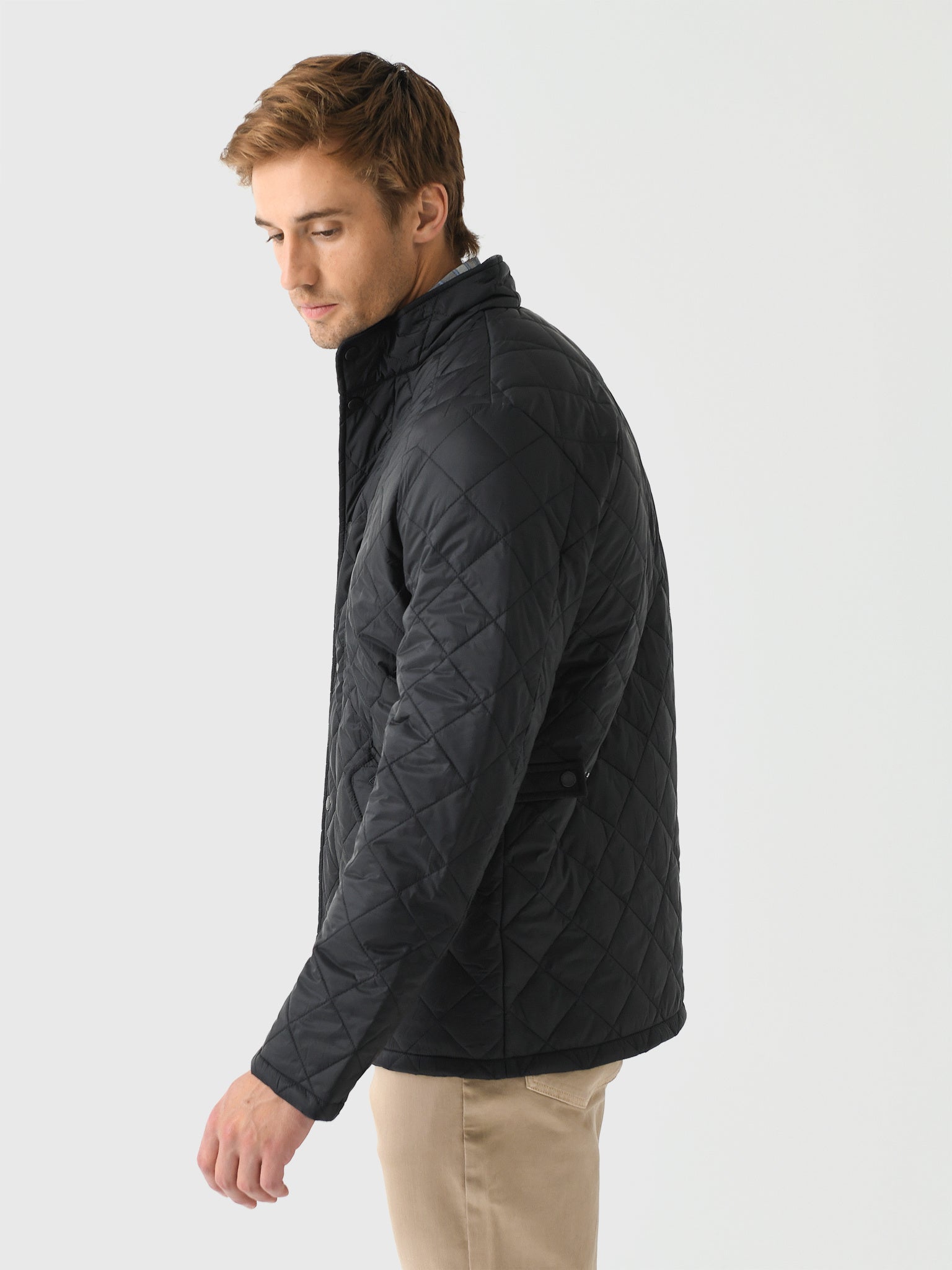 Barbour men's flyweight chelsea quilted shops jacket