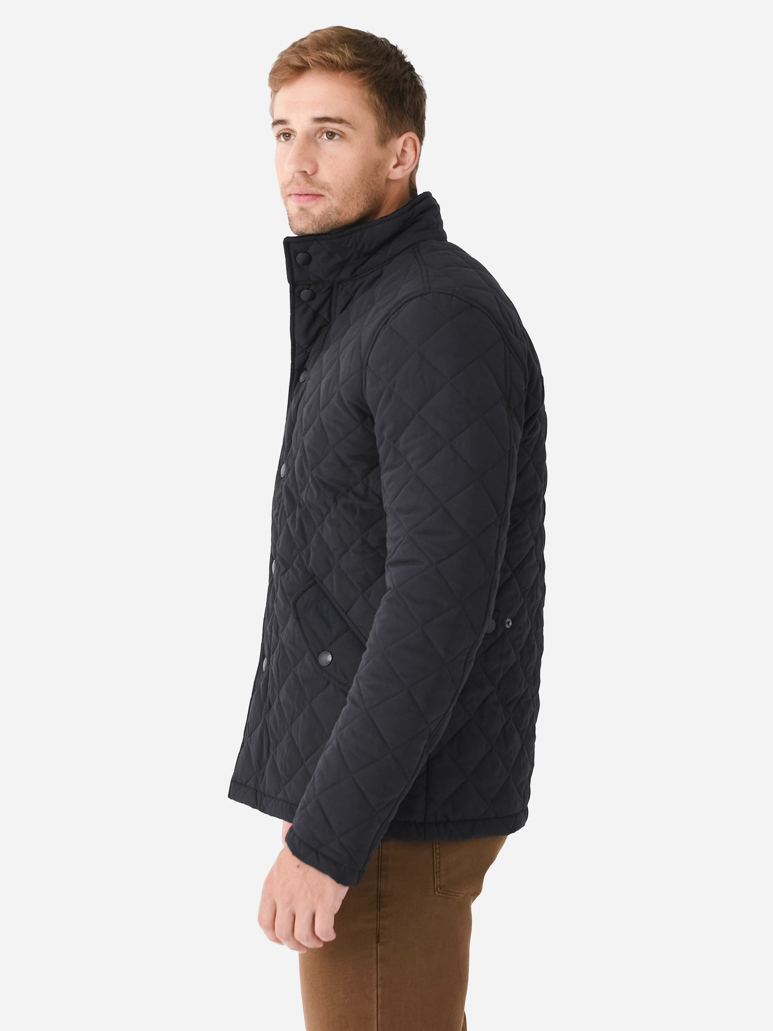 Buy Flying Machine High Neck Solid Quilted Jacket - NNNOW.com