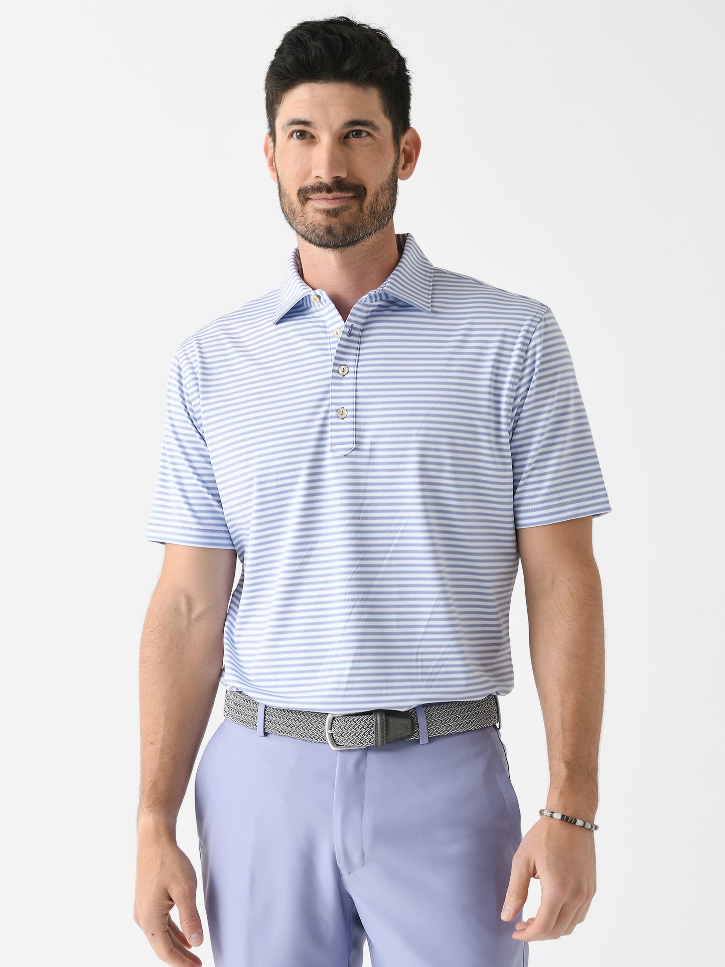 Peter Millar Crown Sport Men's Empire Performance Jersey Polo