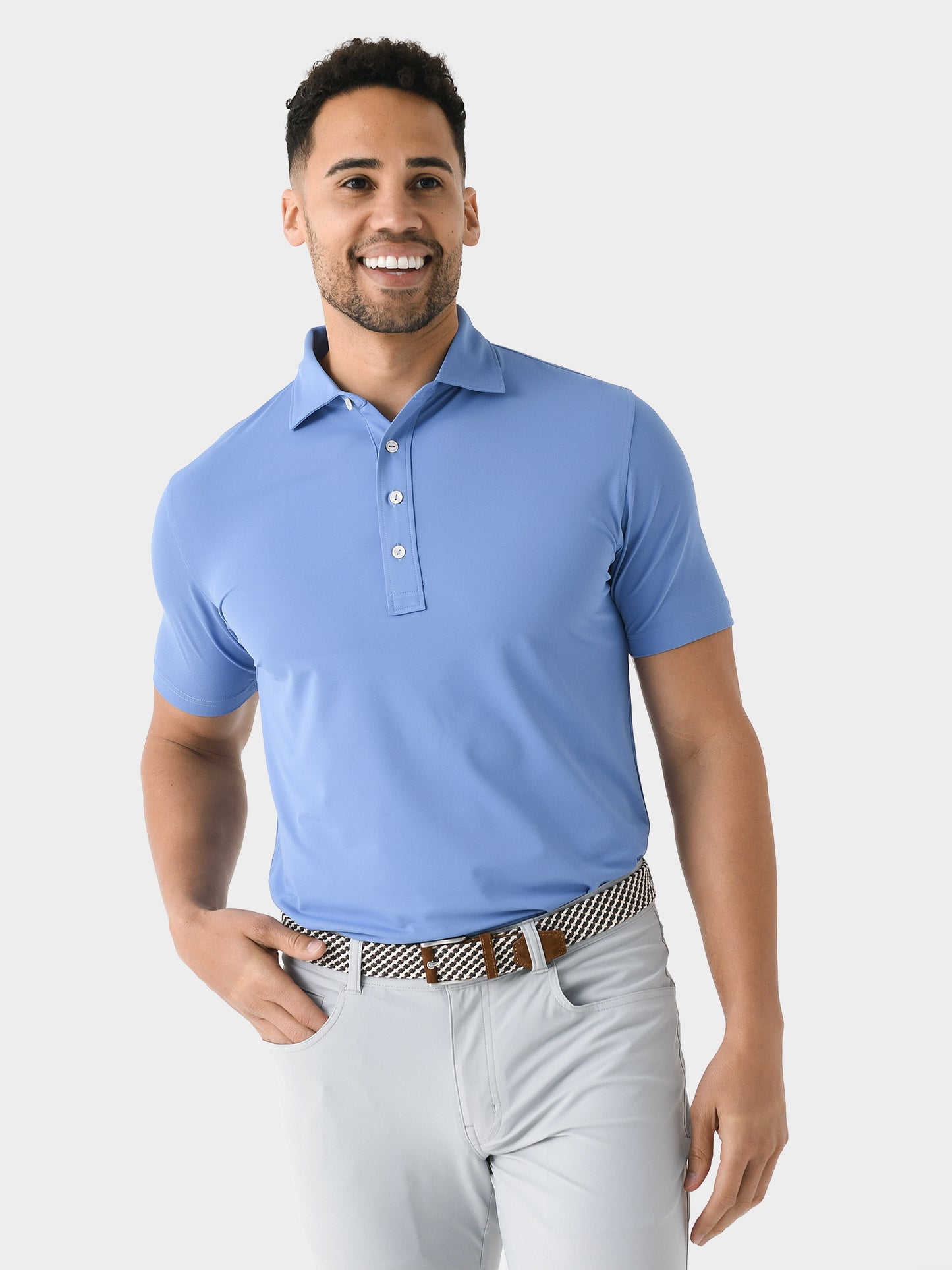 Peter Millar Crown Crafted Men's Soul Performance Mesh Polo