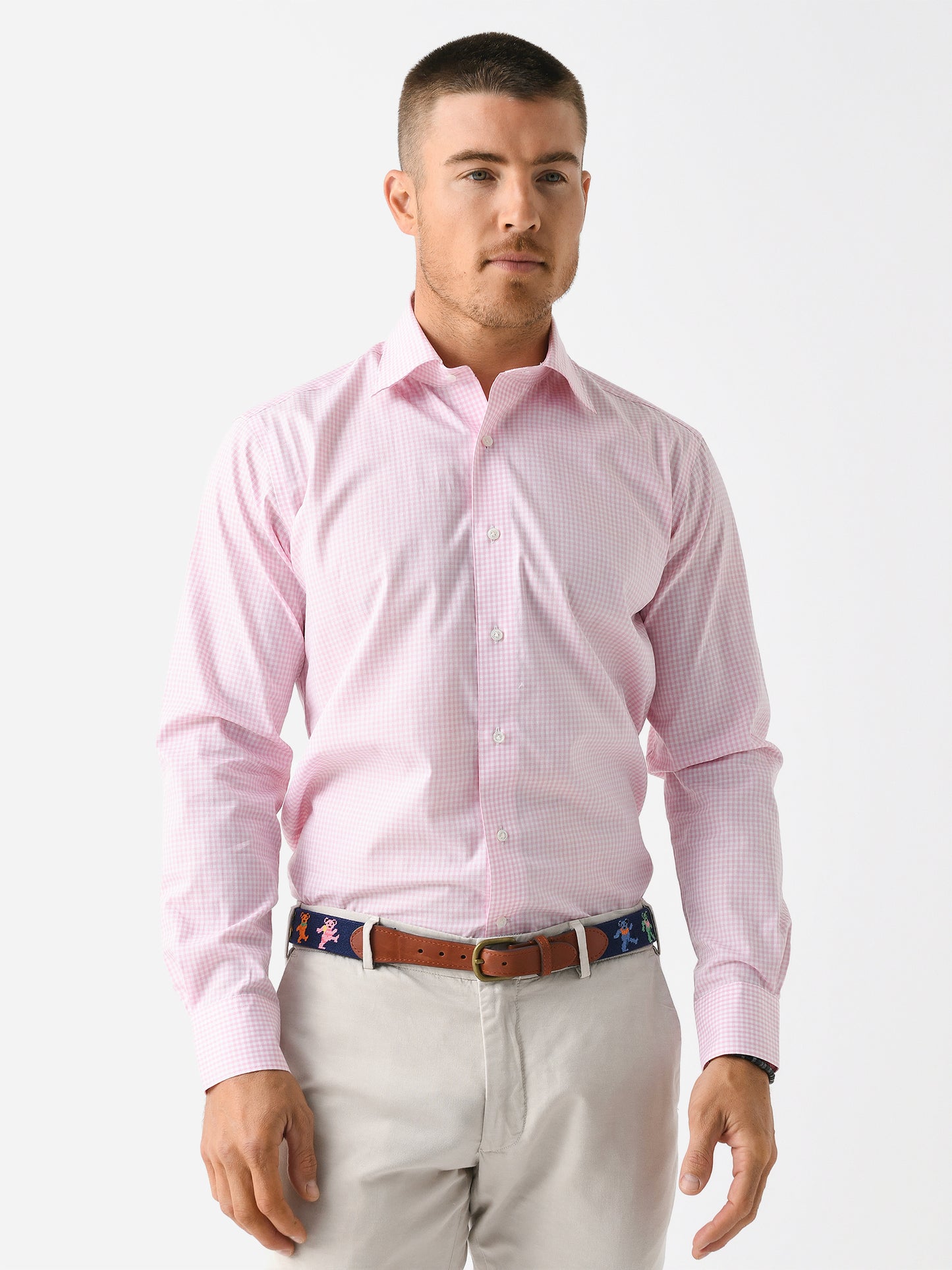 Peter Millar Crown Crafted Men's Renato Cotton Sport Shirt