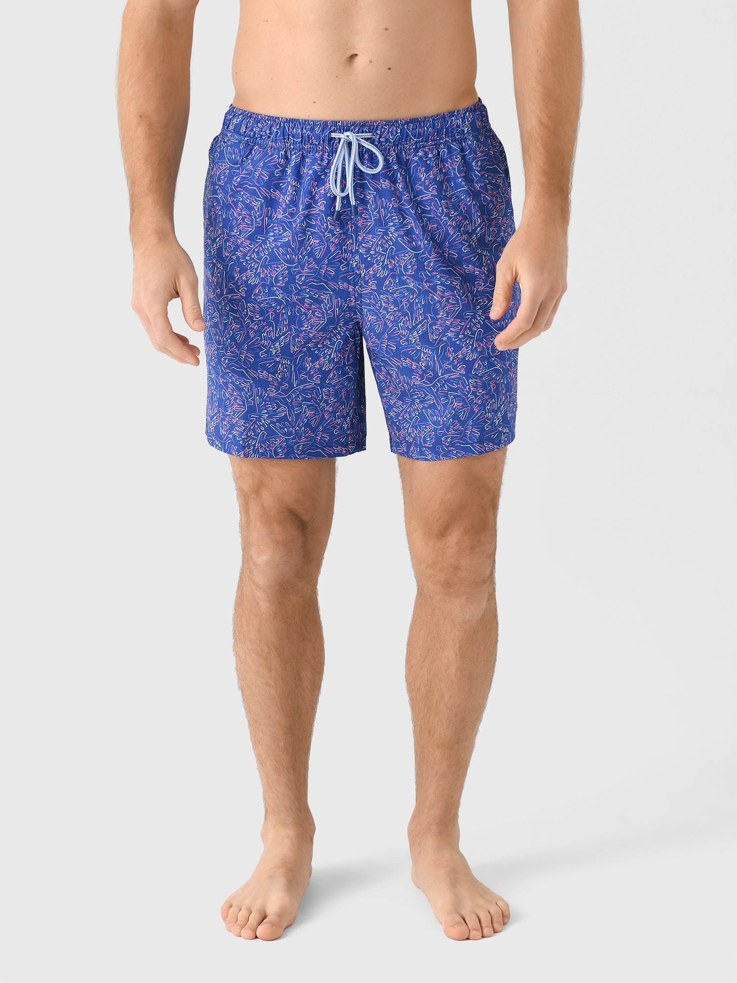 Peter Millar Crown Men's Polly Want A Sun Tan Swim Trunk