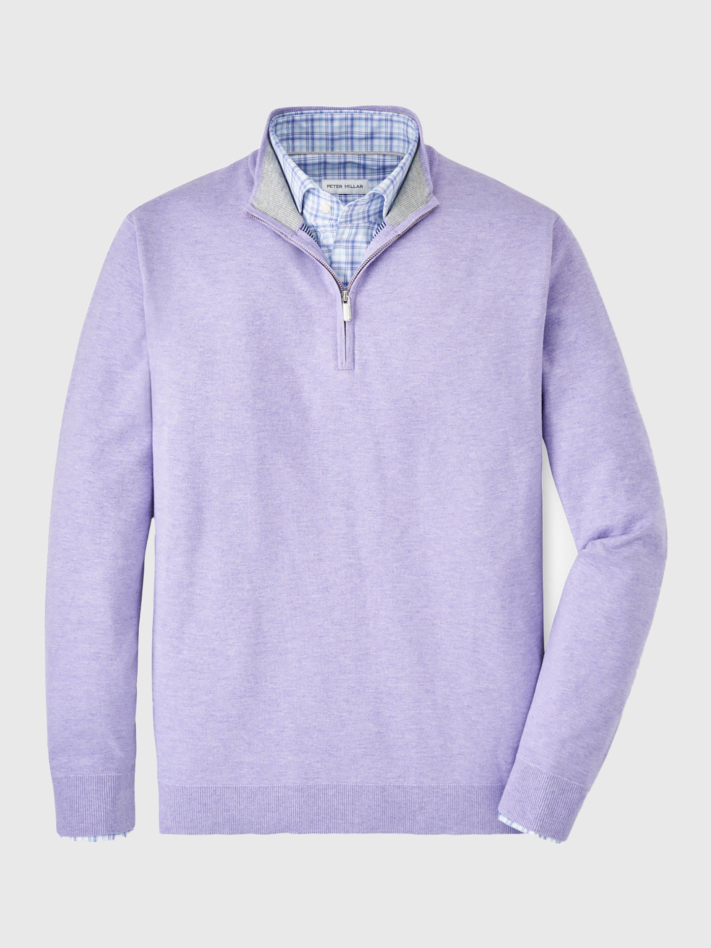 Peter Millar Crown Men's Coolspun Cotton Quarter-Zip Sweater