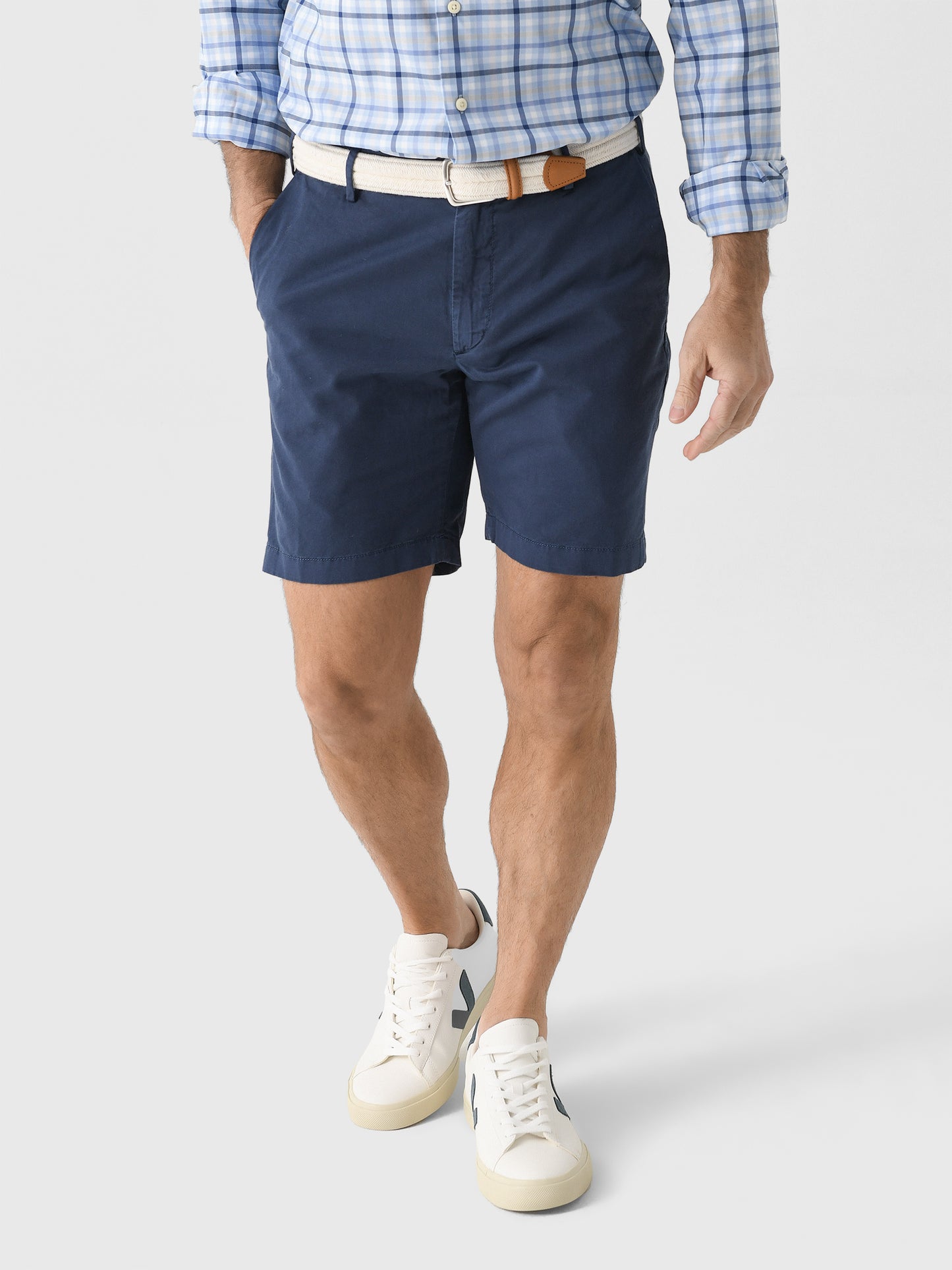 Peter Millar Crown Crafted Men's Somerset Flat-Front Short