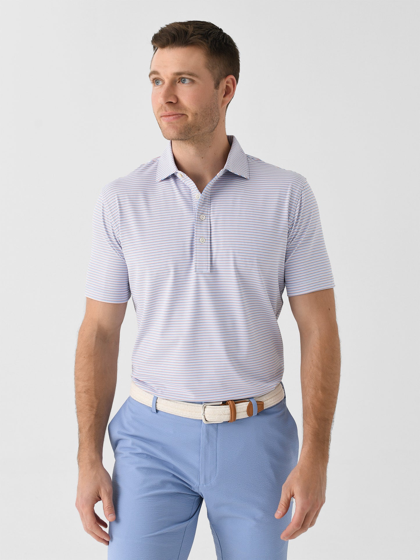 Peter Millar Crown Crafted Men's Alto Performance Jersey Polo