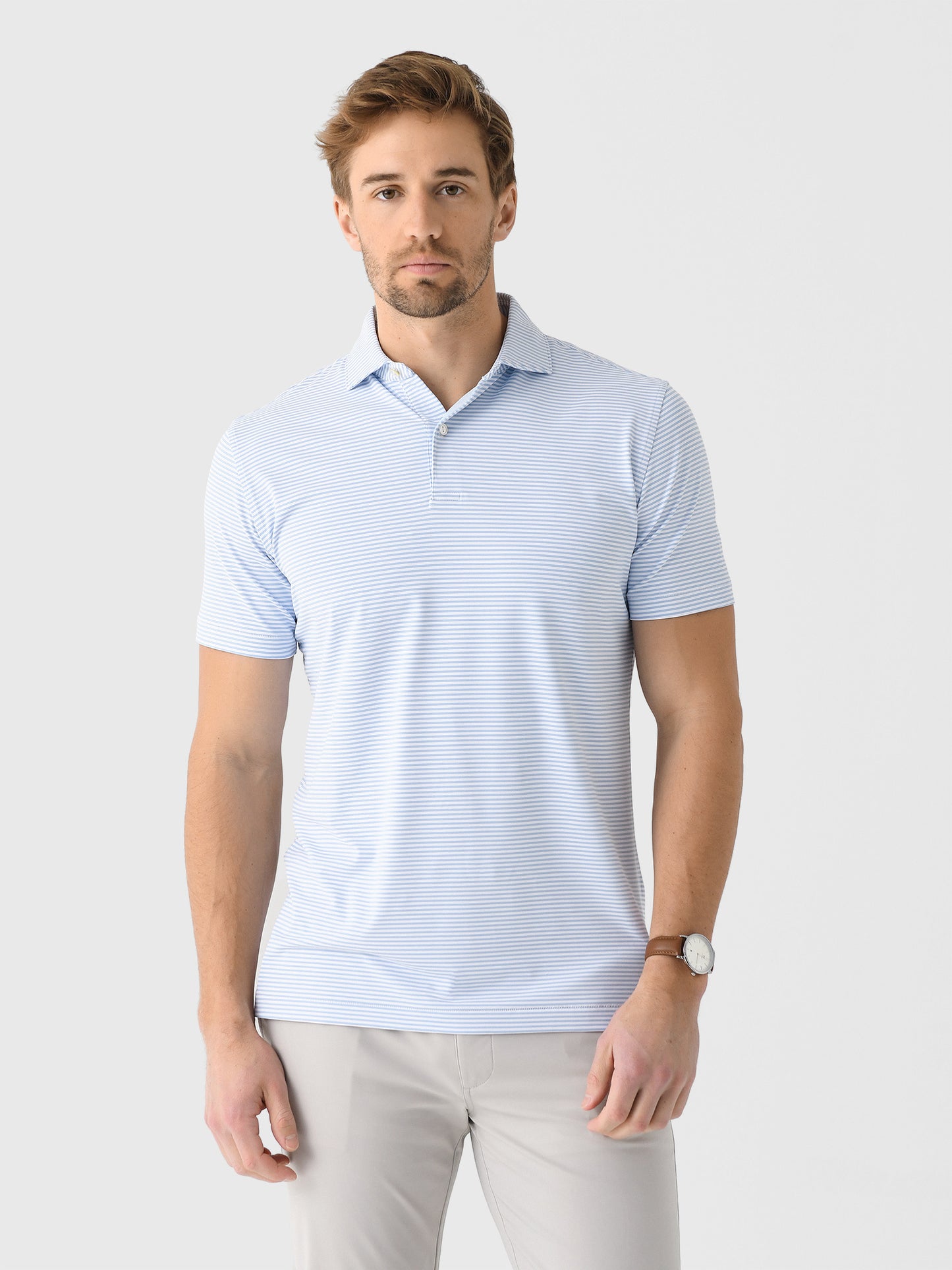 Peter Millar Crown Crafted Men's Ambrose Performance Jersey Polo